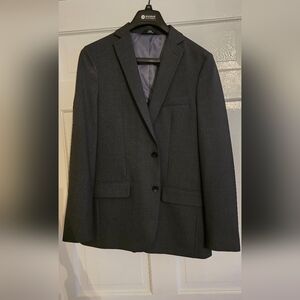 J.M.Haggar Men's Athletic Fit Charcoal Blazer